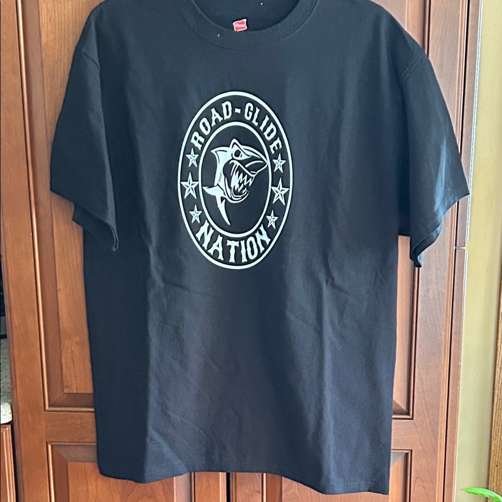 Hanes Black Graphic Tee